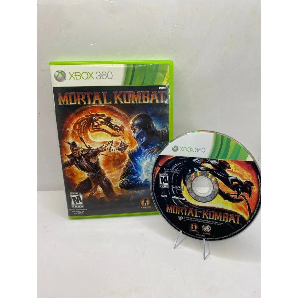 Mortal Kombat (Microsoft Xbox 360, 2011) clean minty tested